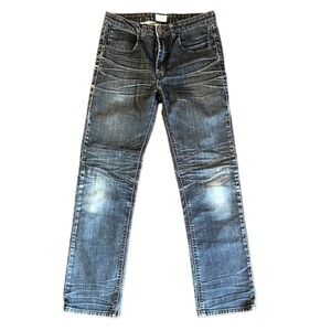 HUDSON Denim Jeans Mid Rise Straight Leg Size 16 Lian